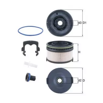 Filtre à carburant KNECHT KX 568KIT