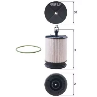 Filtre à carburant KNECHT
