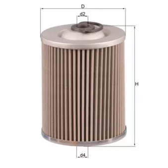 Filtre à carburant KNECHT KX 57
