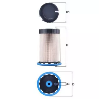 Filtre à carburant KNECHT KX 592