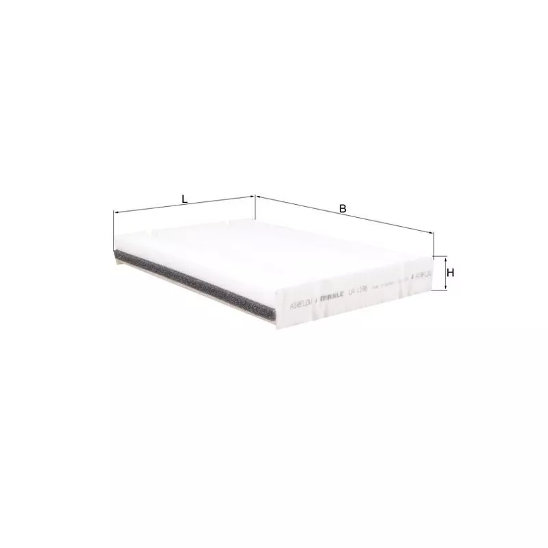 Filtre, air de l'habitacle KNECHT LA 1198