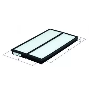 Filtre, air de l'habitacle KNECHT LA 121