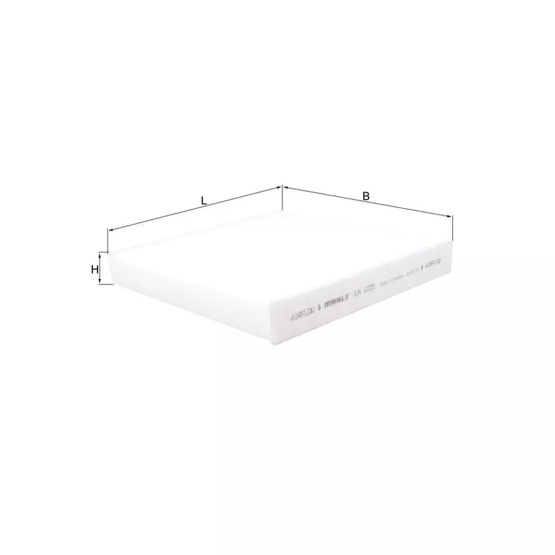 Filtre, air de l'habitacle KNECHT LA 1225