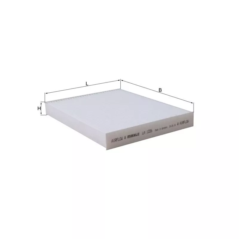 Filtre, air de l'habitacle KNECHT LA 1226