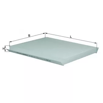 Filtre, air de l'habitacle KNECHT LA 142