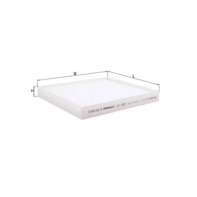 Filtre, air de l'habitacle KNECHT LA 1505