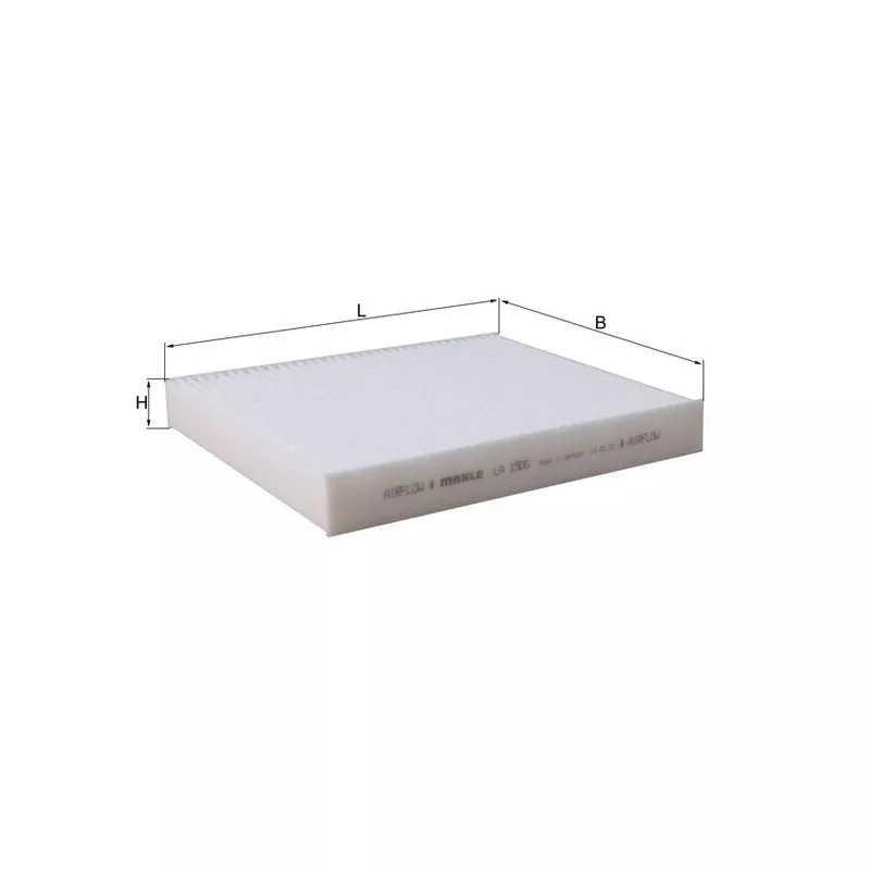 Filtre, air de l'habitacle KNECHT LA 1506