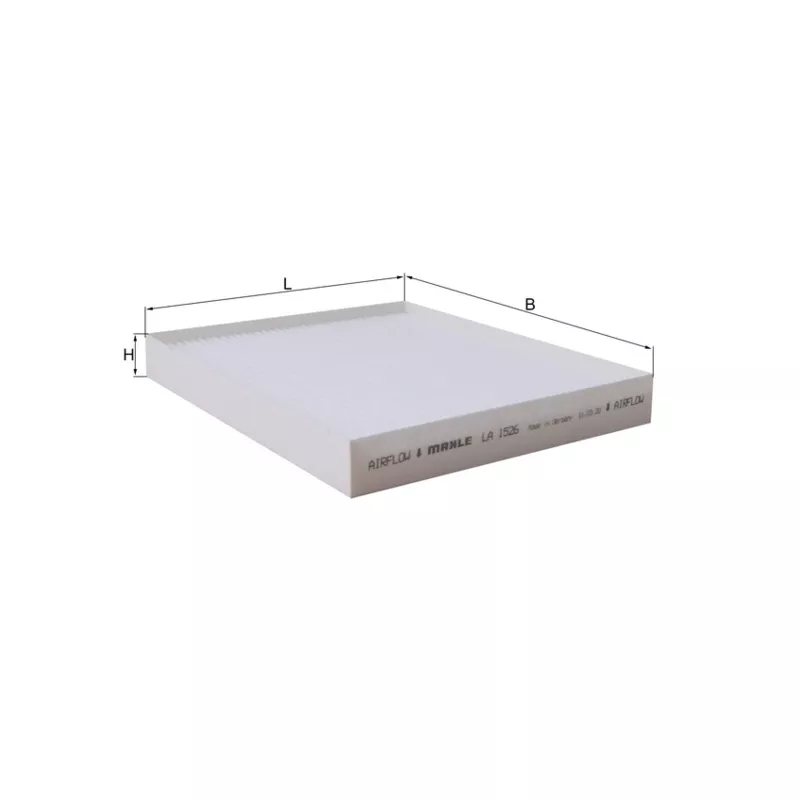Filtre, air de l'habitacle KNECHT LA 1526