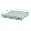 Filtre, air de l'habitacle KNECHT LA 220 - Visuel 1