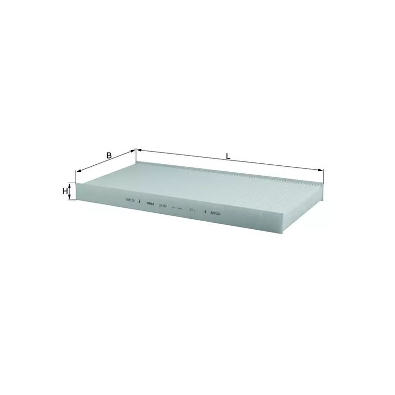 Filtre, air de l'habitacle KNECHT LA 252