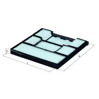 Filtre, air de l'habitacle KNECHT LA 269
