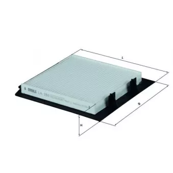 Filtre, air de l'habitacle KNECHT LA 288