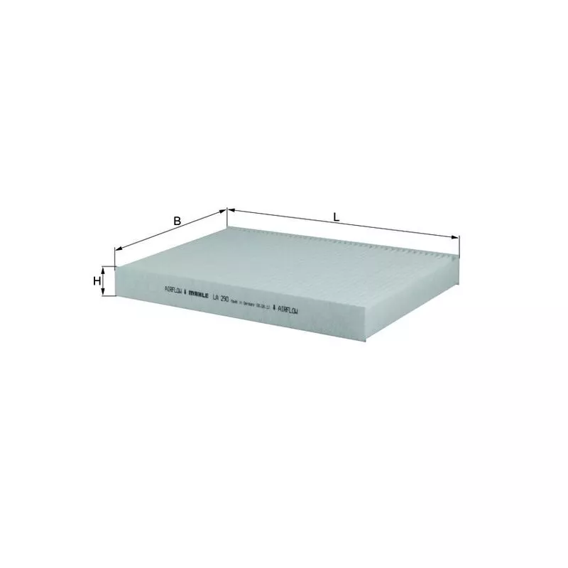 Filtre, air de l'habitacle KNECHT LA 290