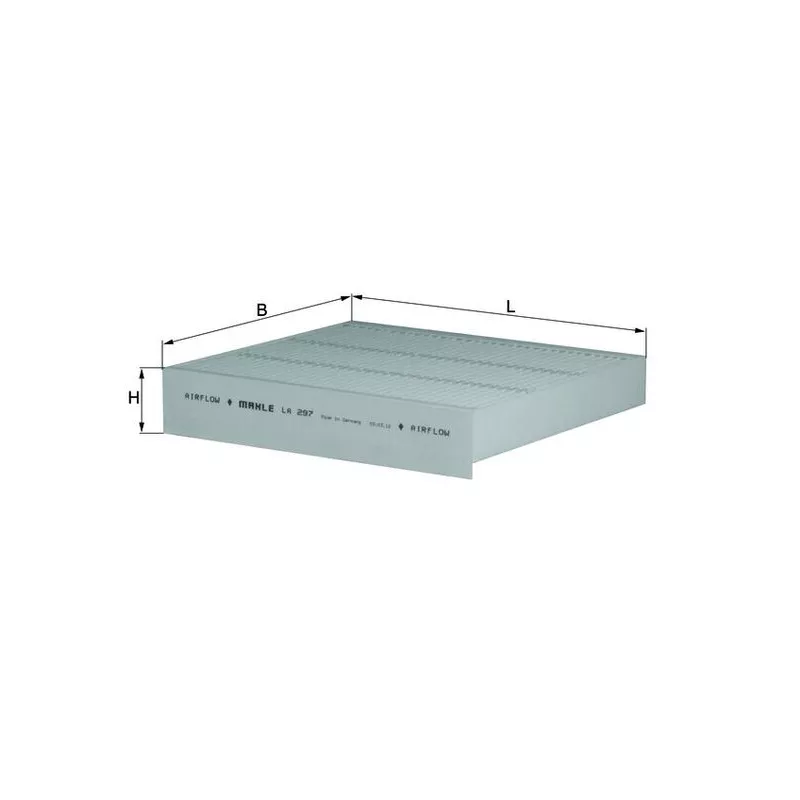 Filtre, air de l'habitacle KNECHT LA 297