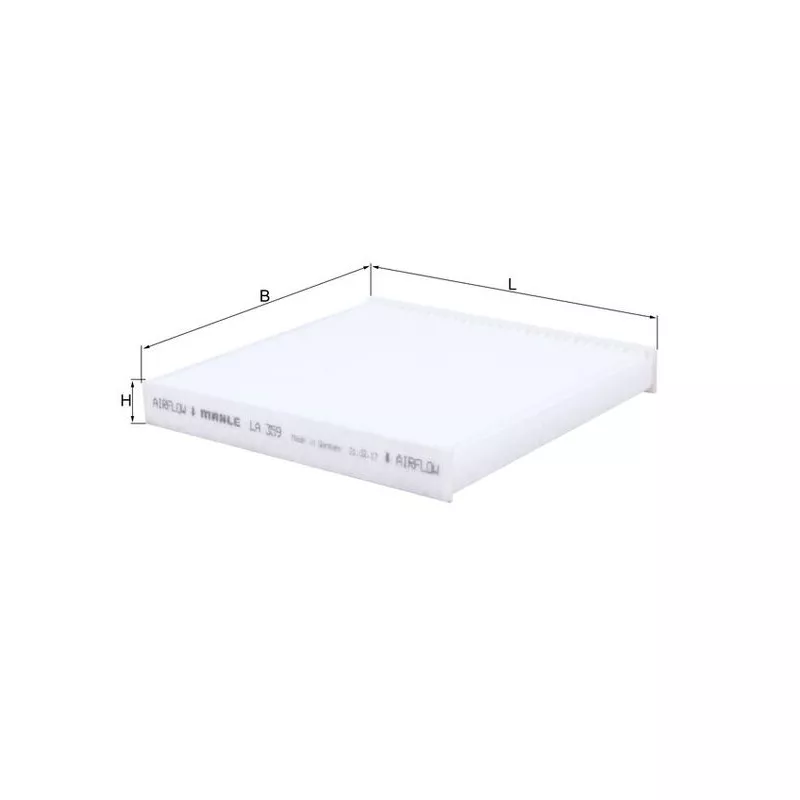 Filtre, air de l'habitacle KNECHT LA 359