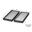 Filtre, air de l'habitacle KNECHT LA 365/S - Visuel 1