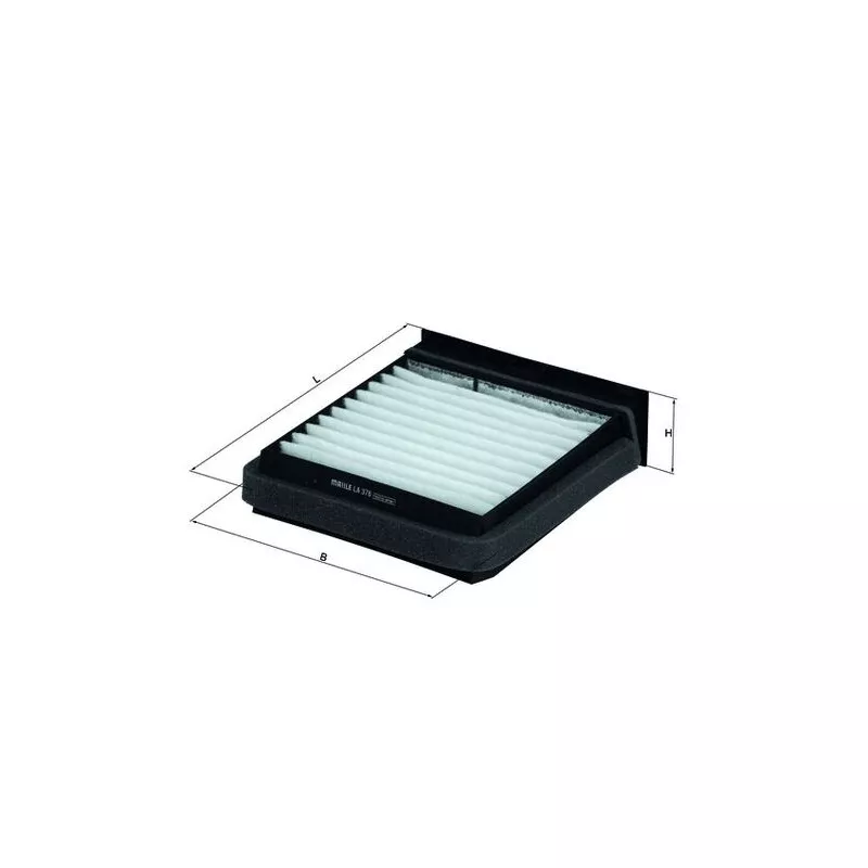 Filtre, air de l'habitacle KNECHT LA 376