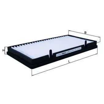 Filtre, air de l'habitacle KNECHT LA 382