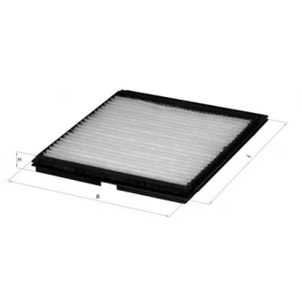 Filtre, air de l'habitacle KNECHT LA 404