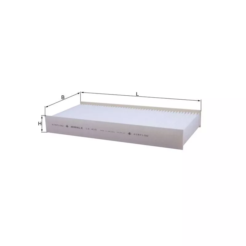 Filtre, air de l'habitacle KNECHT LA 410