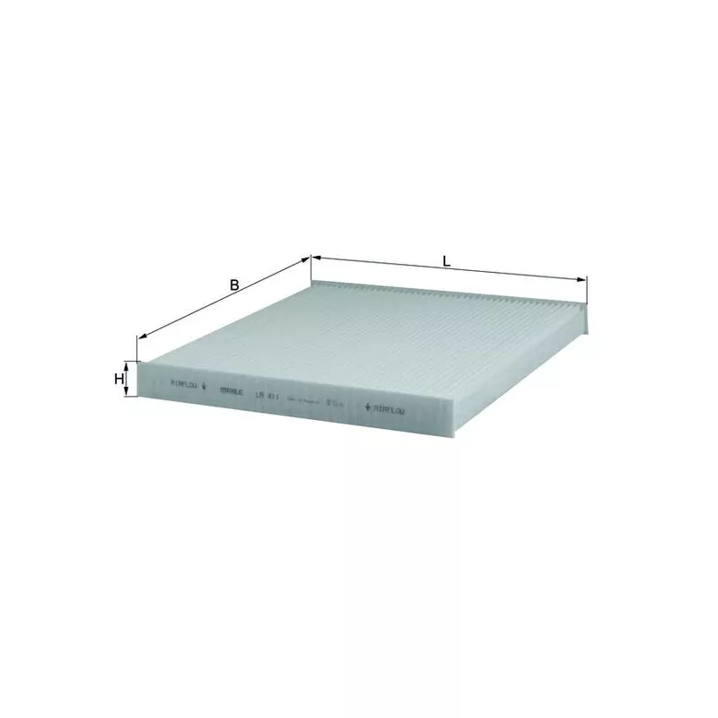 Filtre, air de l'habitacle KNECHT LA 411