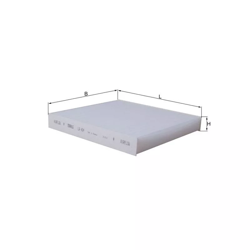 Filtre, air de l'habitacle KNECHT LA 424