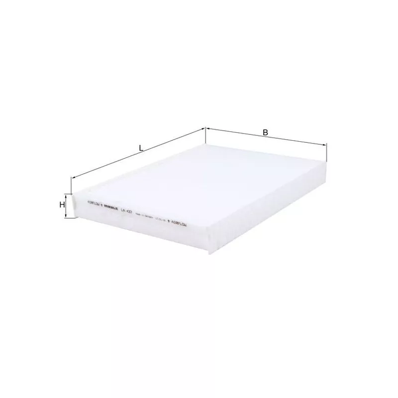 Filtre, air de l'habitacle KNECHT LA 437