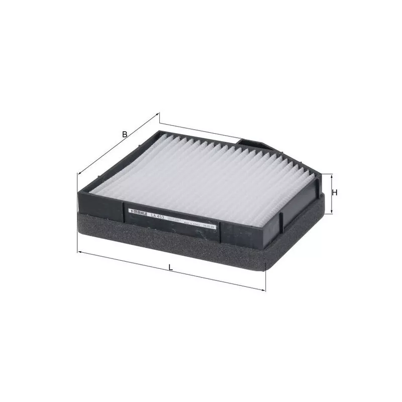 Filtre, air de l'habitacle KNECHT LA 453