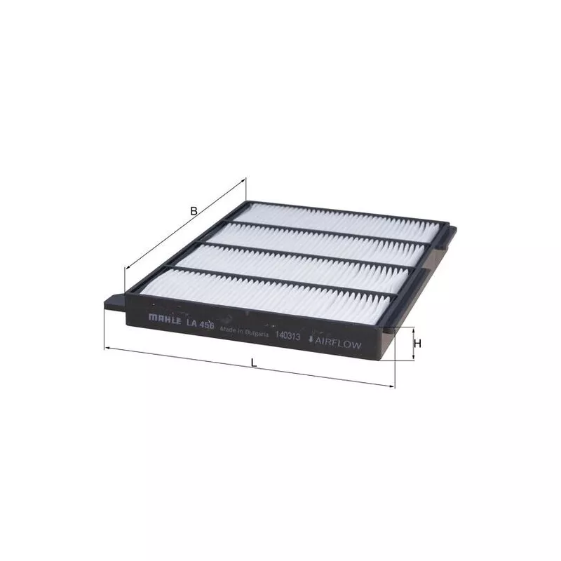 Filtre, air de l'habitacle KNECHT LA 456