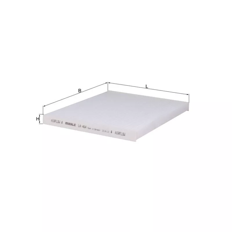 Filtre, air de l'habitacle KNECHT LA 464