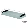 Filtre, air de l'habitacle KNECHT LA 47/S - Visuel 1