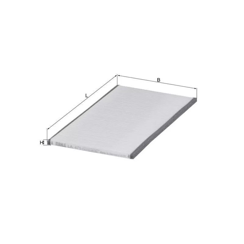 Filtre, air de l'habitacle KNECHT LA 475