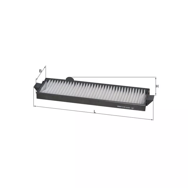 Filtre, air de l'habitacle KNECHT LA 506