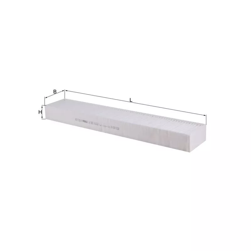 Filtre, air de l'habitacle KNECHT LA 582