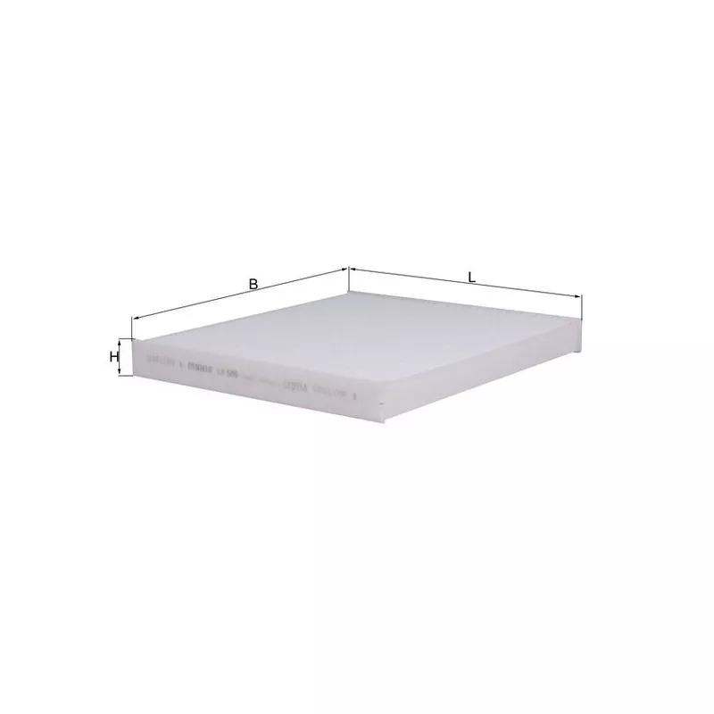Filtre, air de l'habitacle KNECHT LA 586