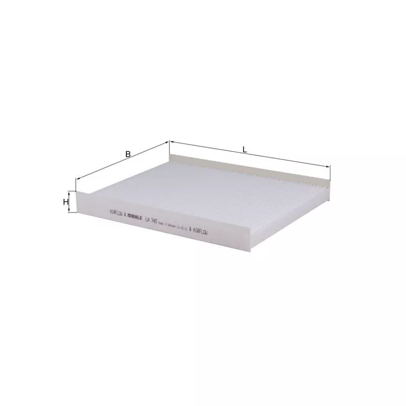 Filtre, air de l'habitacle KNECHT LA 745