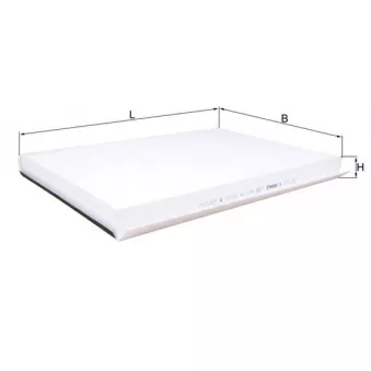 Filtre, air de l'habitacle KNECHT LA 81