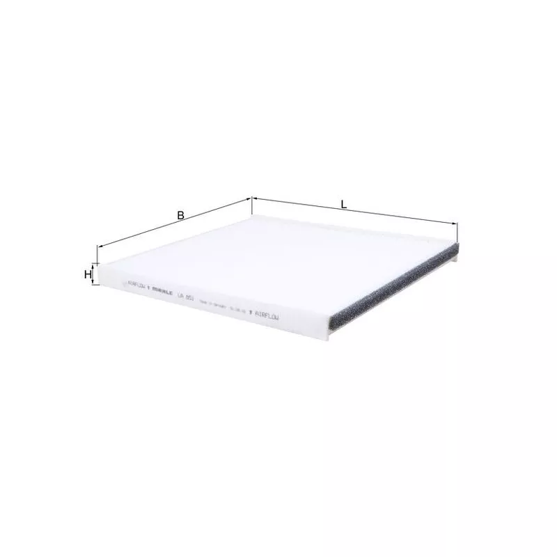 Filtre, air de l'habitacle KNECHT LA 851