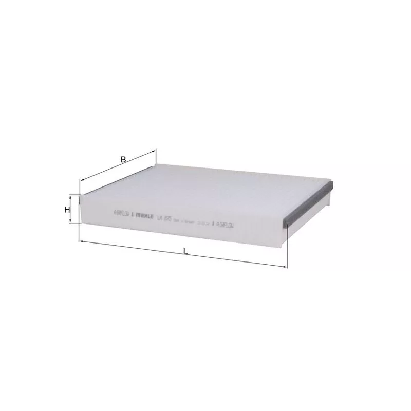Filtre, air de l'habitacle KNECHT LA 875