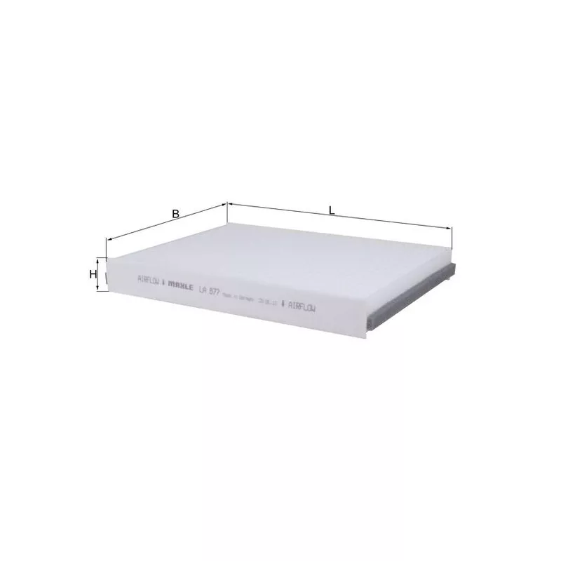 Filtre, air de l'habitacle KNECHT LA 877
