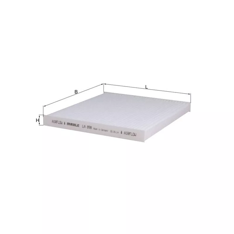 Filtre, air de l'habitacle KNECHT LA 898