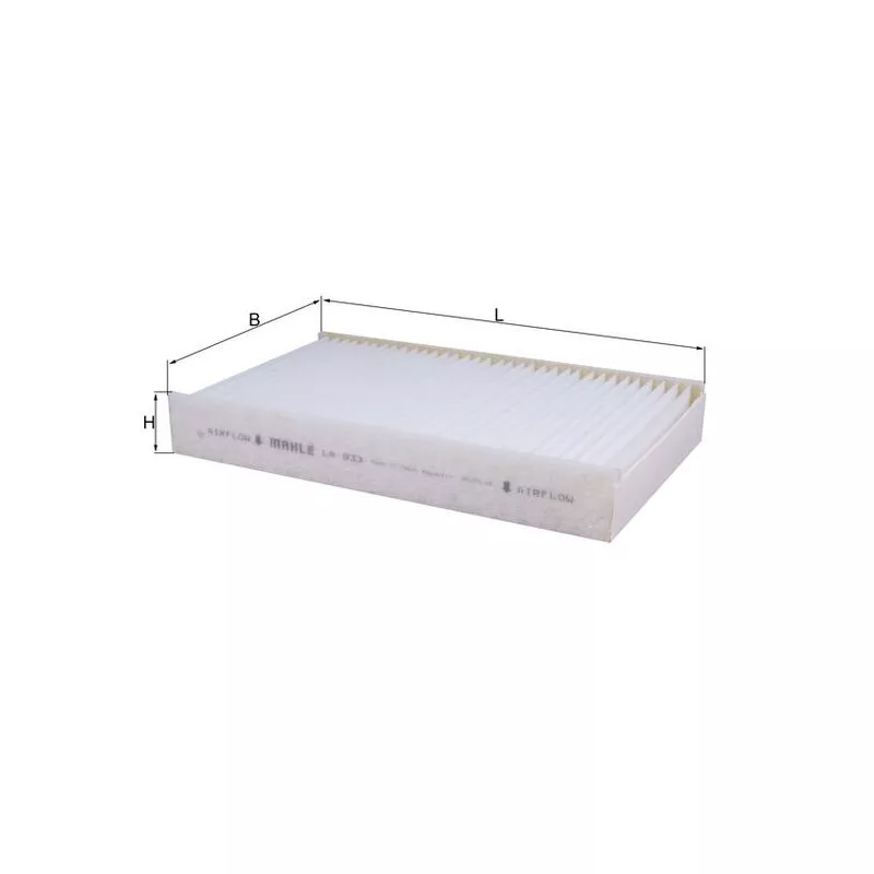 Filtre, air de l'habitacle KNECHT LA 933