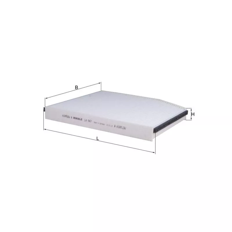 Filtre, air de l'habitacle KNECHT LA 947