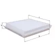 Filtre, air de l'habitacle KNECHT LA 96 - Visuel 1