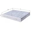 Filtre, air de l'habitacle KNECHT LAK 1173 - Visuel 1