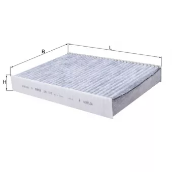 Filtre, air de l'habitacle KNECHT LAK 1173