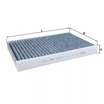 Filtre, air de l'habitacle KNECHT LAK 1185