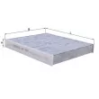 Filtre, air de l'habitacle KNECHT LAK 1506 - Visuel 1