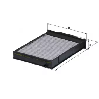 Filtre, air de l'habitacle KNECHT LAK 175