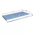 Filtre, air de l'habitacle KNECHT LAK 197 - Visuel 1